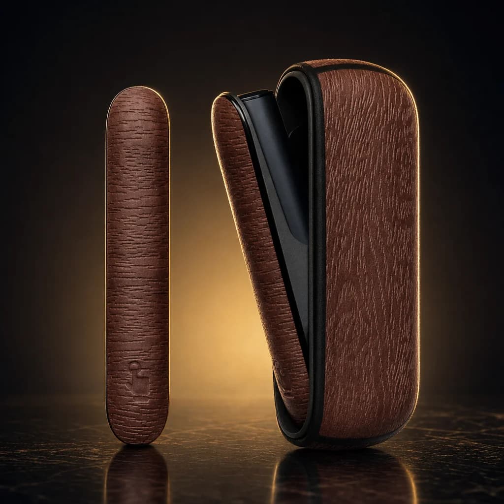 IQOS 3 DUO Cover Set – Brown Leather 2